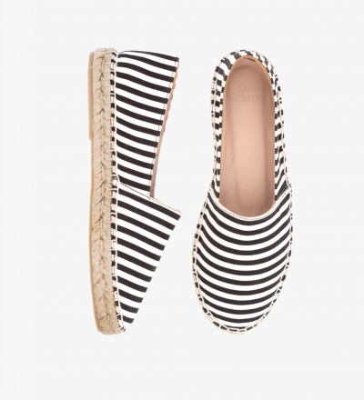 SKINNY STRIPES - Cotton / Espadrilles