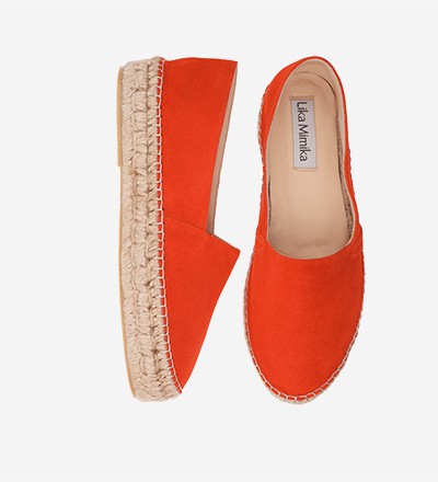 CORAL - Goat Suede / Upgrade Espadrilles