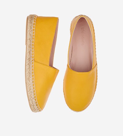 MUSTARD - Lamb Nappa / Espadrilles