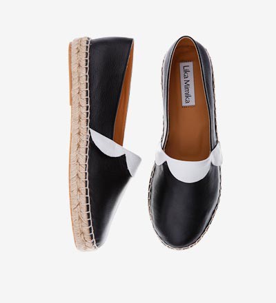 COLLAR - Calf Leather / Espadrilles