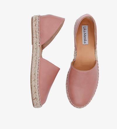 BLUSH - Calf Leather / Menorquinas