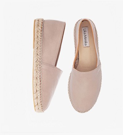 HAZEL - Calf Leather / Espadrilles