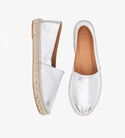 SILVER SHIMMER - Goat Leather / Menorquinas