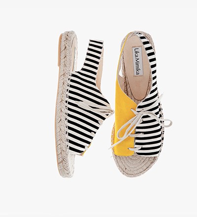 SOLE STRIPES - Sling Sandal