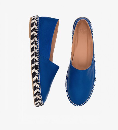 YVES ZEBRA - Calf Leather / Espadrilles