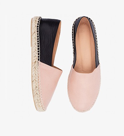 BLACK CIPRIA - Calf Leather / Espadrilles